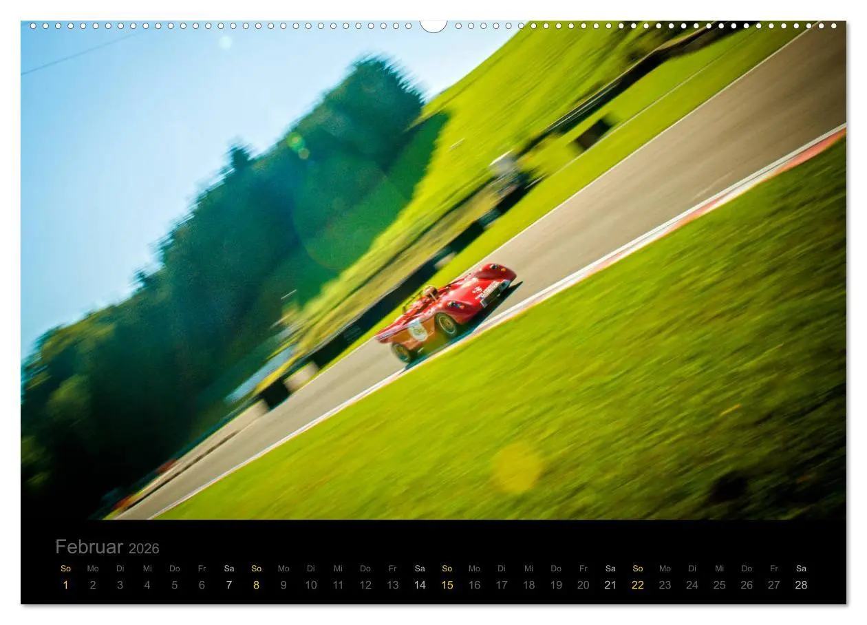 Bild: 9783457747780 | Abarth Racing (Wandkalender 2026 DIN A2 quer), CALVENDO Monatskalender