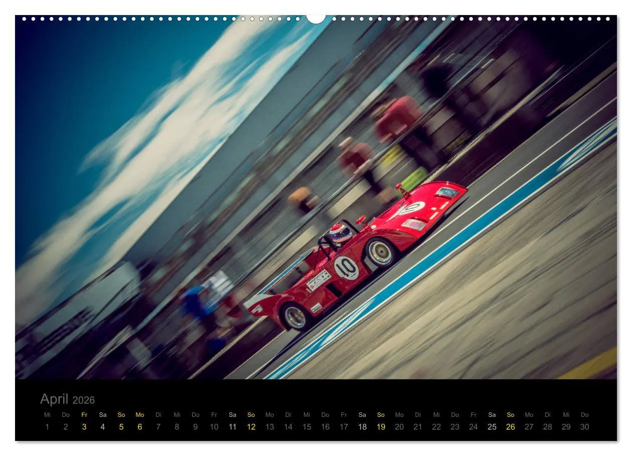 Bild: 9783457747780 | Abarth Racing (Wandkalender 2026 DIN A2 quer), CALVENDO Monatskalender