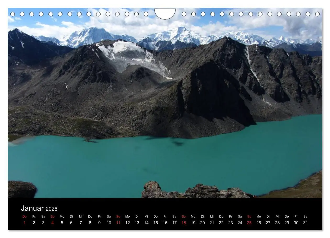 Bild: 9783516147780 | Kirgistan 2026 (Wandkalender 2026 DIN A4 quer), CALVENDO...