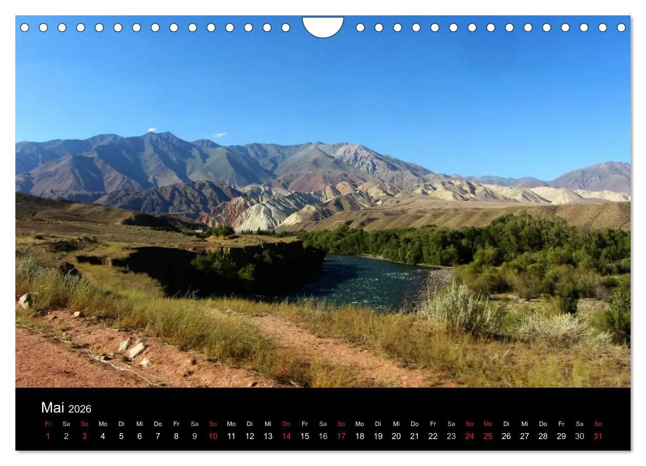 Bild: 9783516147780 | Kirgistan 2026 (Wandkalender 2026 DIN A4 quer), CALVENDO...