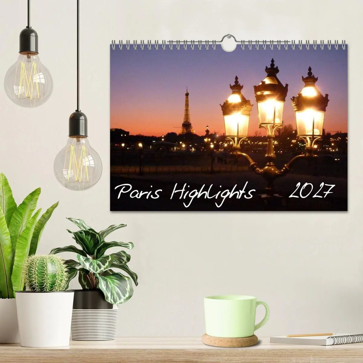 Bild: 9783594057780 | Paris Highlights Wandkalender 2027 DIN A3 quer (Wandkalender 2027...