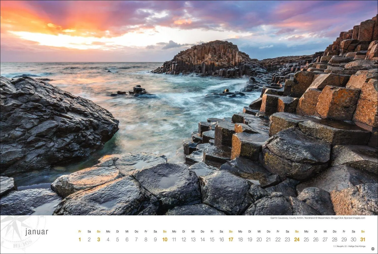 Bild: 9783756417780 | Irland Globetrotter Kalender 2027 - Von rauen Küsten und grünen Hügeln