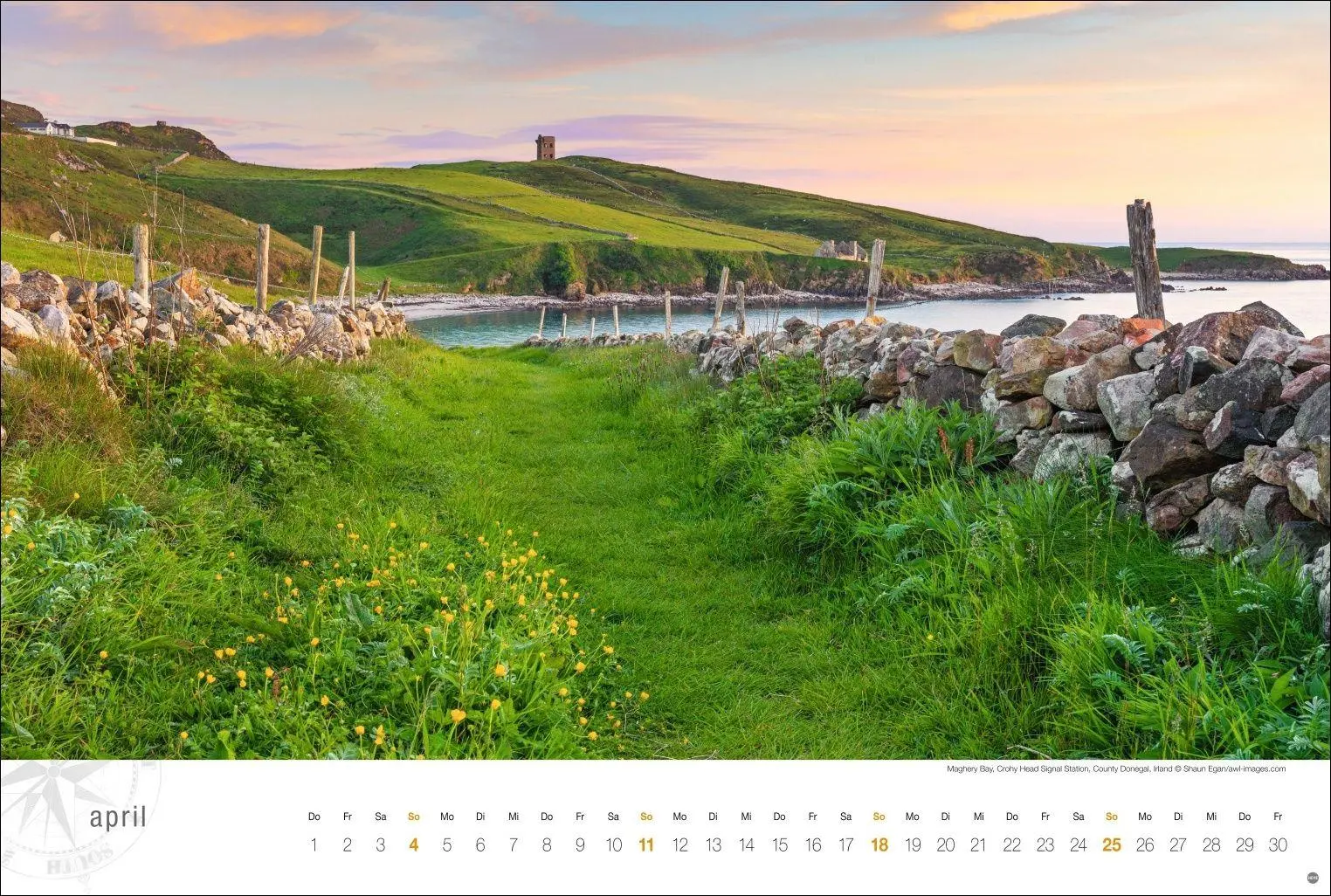 Bild: 9783756417780 | Irland Globetrotter Kalender 2027 - Von rauen Küsten und grünen Hügeln