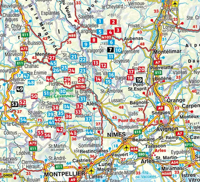 Bild: 9783763347780 | Cevennen - Ardèche | Bettina Forst | Taschenbuch | Rother Wanderführer