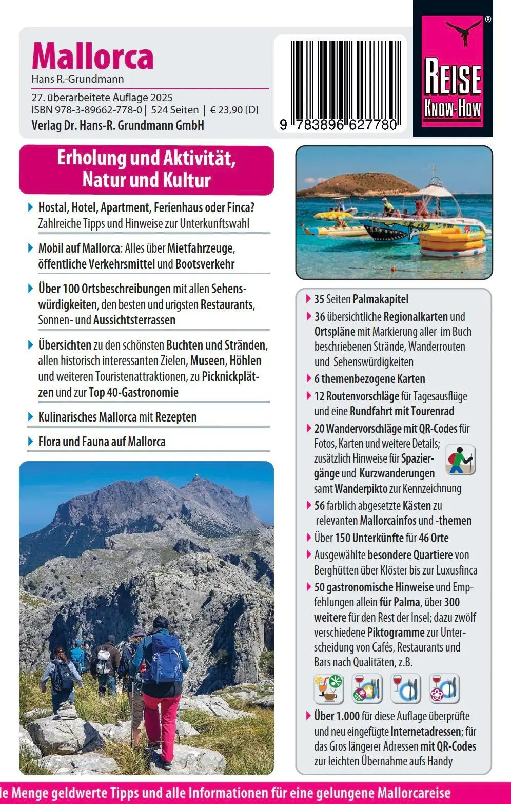 Bild: 9783896627780 | Reise Know-How Reiseführer Mallorca | Hans-R. Grundmann | Taschenbuch