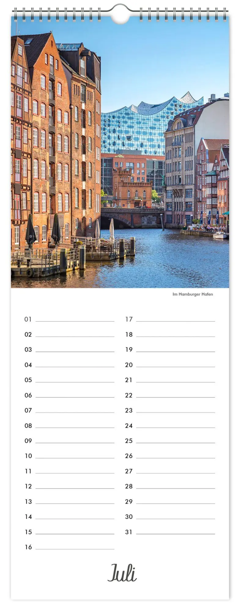 Bild: 9783947657780 | Kalender Geburtstagskalender Deutschland | -immerwährend- 15x40cm