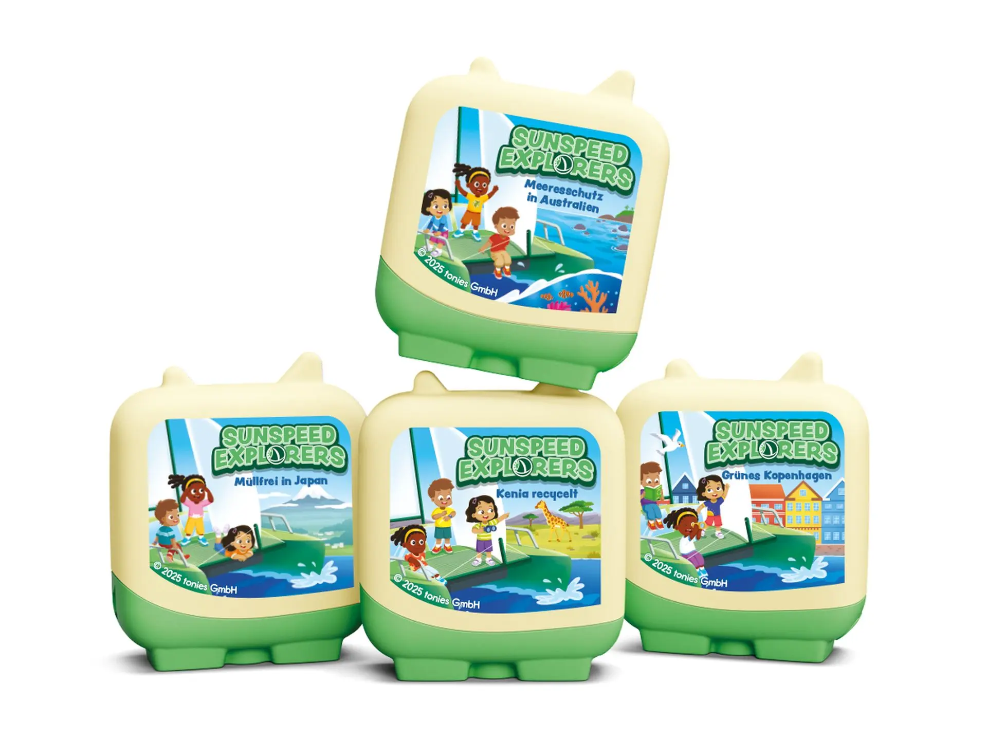 Cover: 4251192167880 | Clever Tonies 4er-Set - Sunspeed Explorers | Hörfigur | 11002635