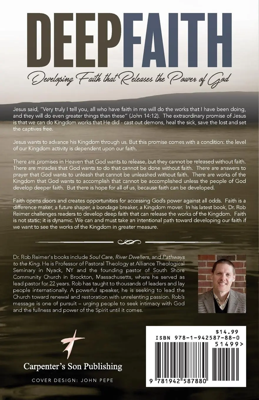 Rückseite: 9781942587880 | Deep Faith | Developing Faith that Releases the Power of God | Reimer