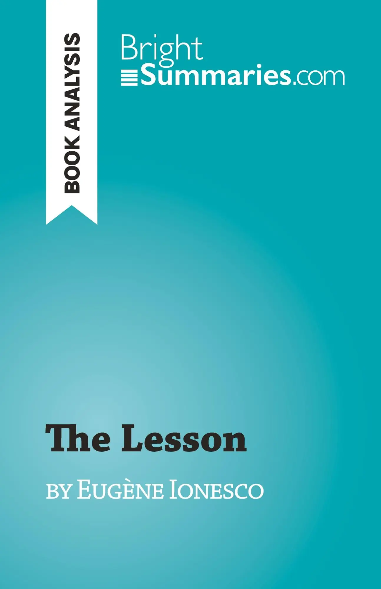 Cover: 9782808697880 | The Lesson | by Eugène Ionesco | Baptiste Frankinet | Taschenbuch