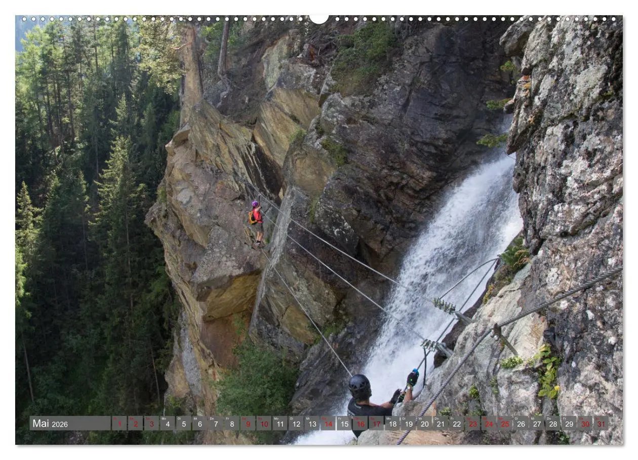 Bild: 9783457427880 | Via Ferratas - Klettersteige (hochwertiger Premium Wandkalender...