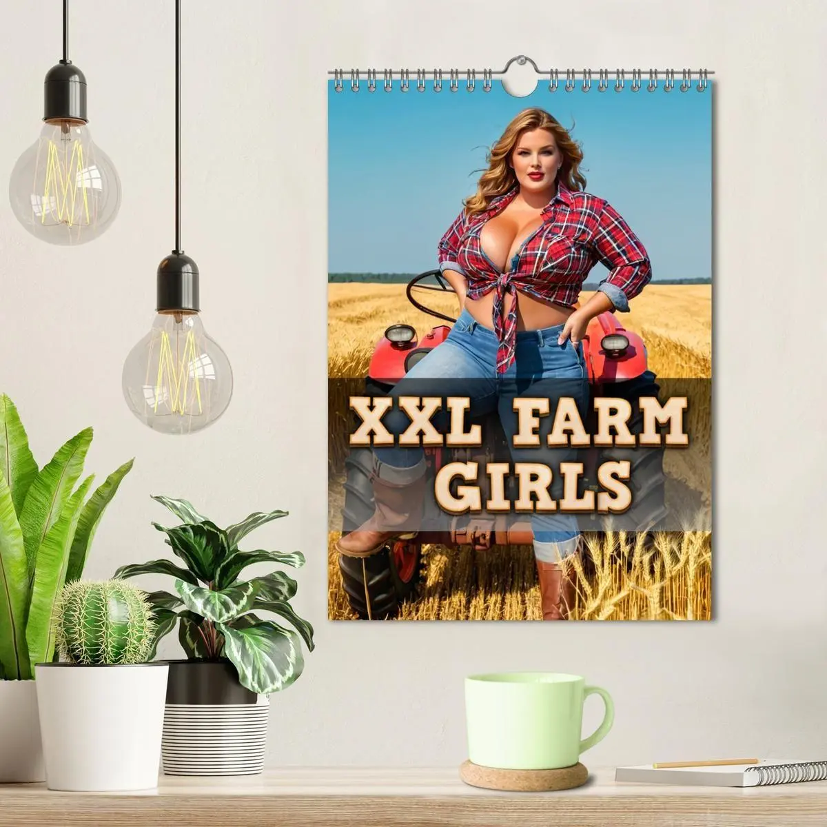 Bild: 9783516997880 | XXL Farm Girls (Wandkalender 2027 DIN A4 hoch), CALVENDO...
