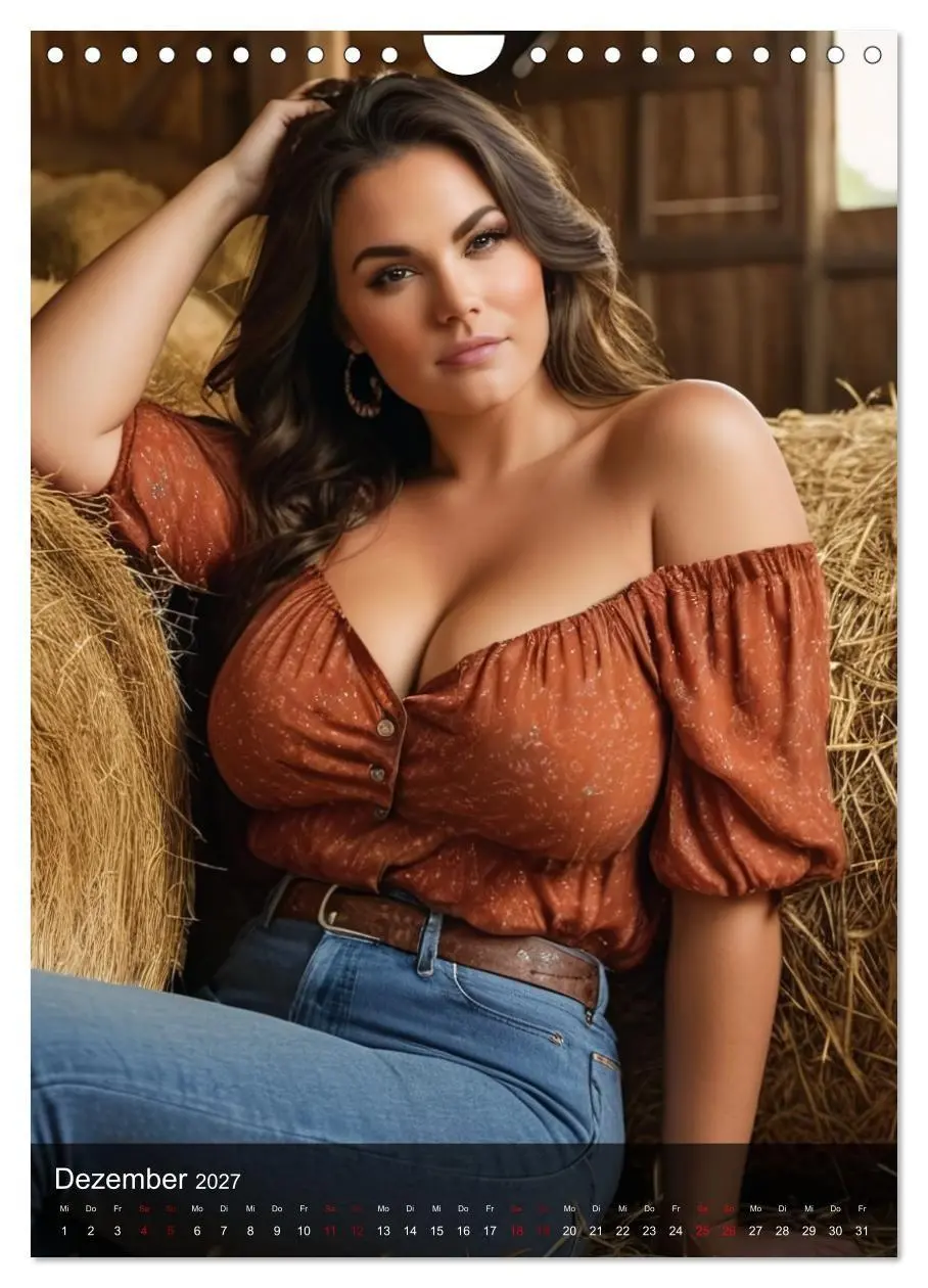Bild: 9783516997880 | XXL Farm Girls (Wandkalender 2027 DIN A4 hoch), CALVENDO...