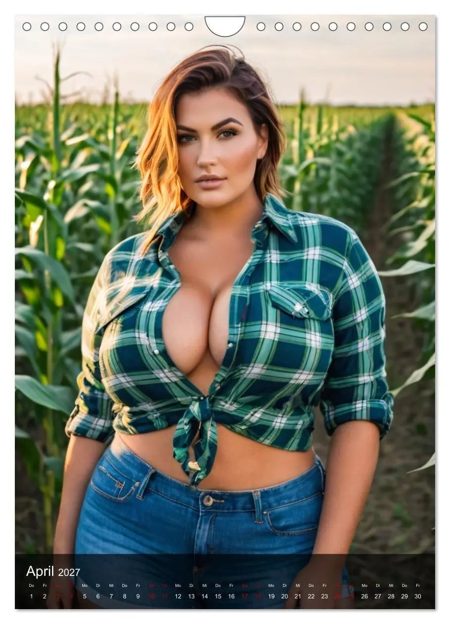 Bild: 9783516997880 | XXL Farm Girls (Wandkalender 2027 DIN A4 hoch), CALVENDO...
