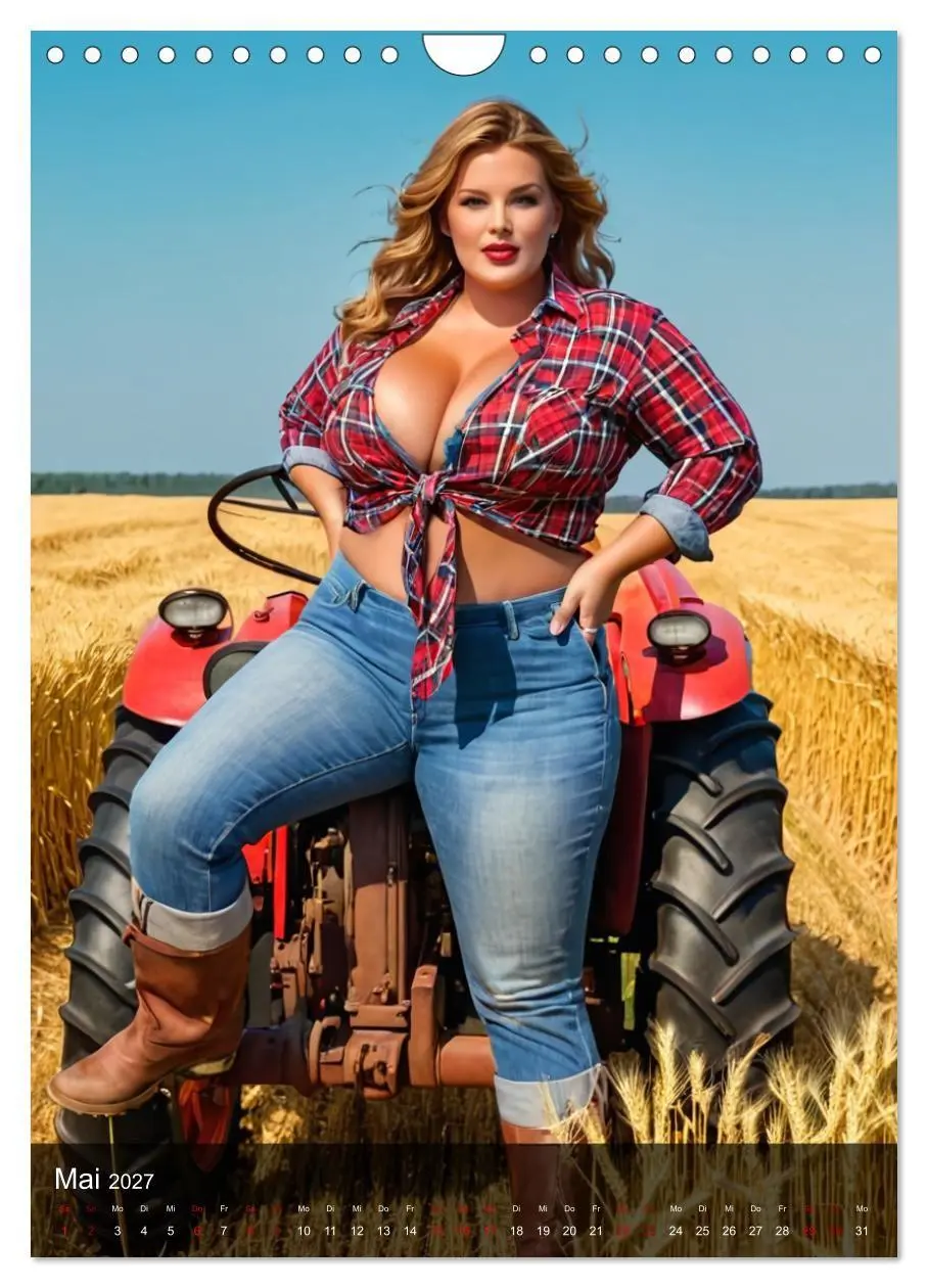 Bild: 9783516997880 | XXL Farm Girls (Wandkalender 2027 DIN A4 hoch), CALVENDO...