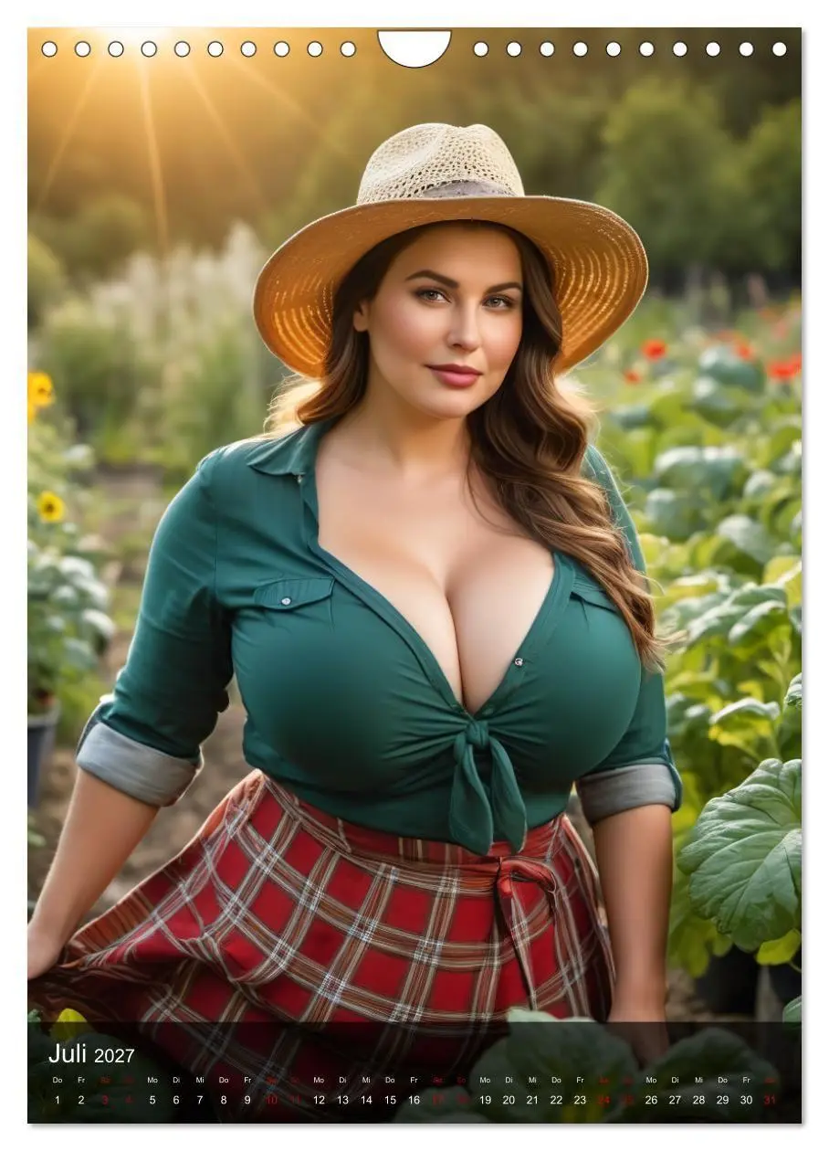 Bild: 9783516997880 | XXL Farm Girls (Wandkalender 2027 DIN A4 hoch), CALVENDO...