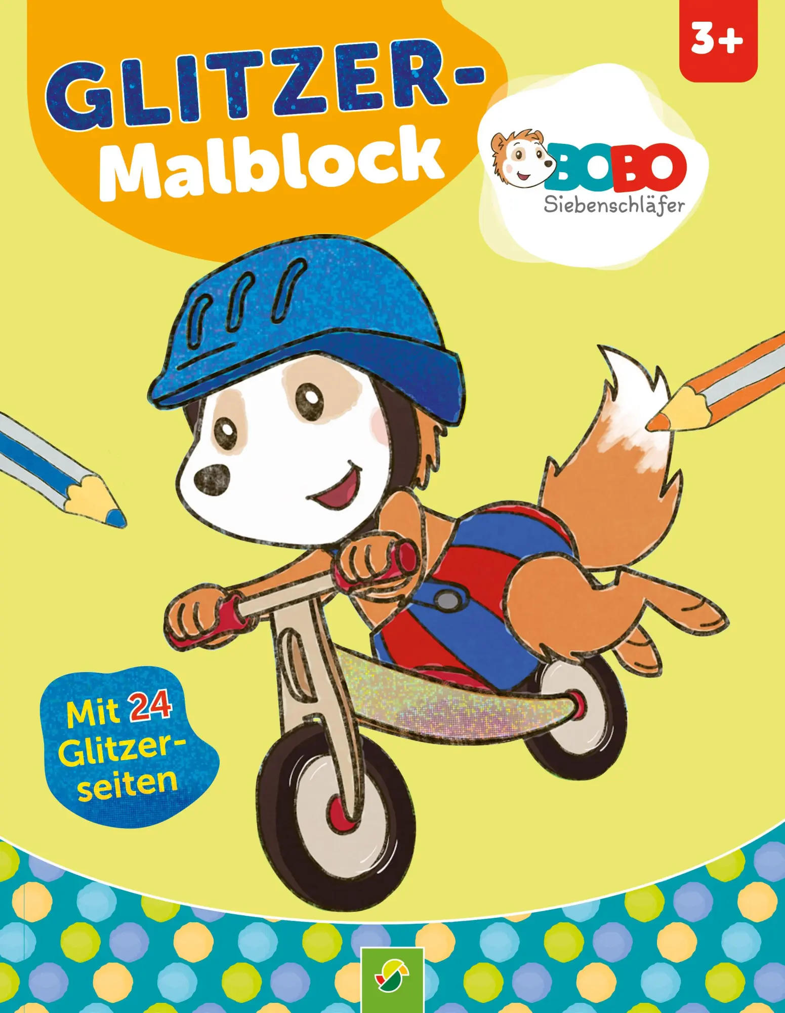 Cover: 9783849947880 | Bobo Siebenschläfer Glitzer-Malblock | Schwager &amp; Steinlein Verlag