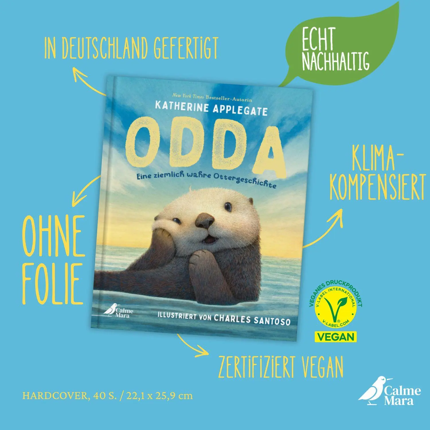 Bild: 9783948877880 | Odda | Katherine Applegate | Buch | 40 S. | Deutsch | 2026