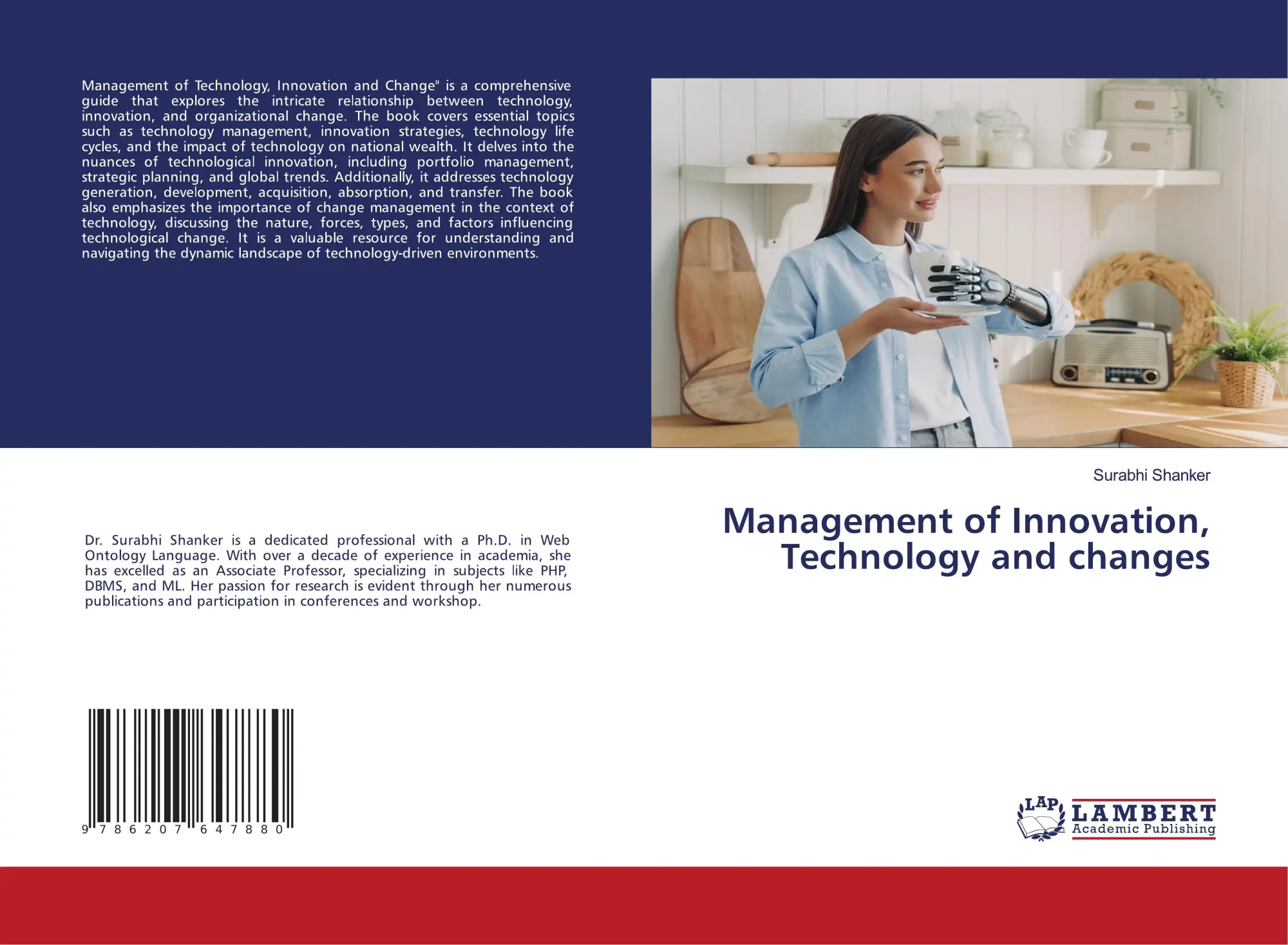 Cover: 9786207647880 | Management of Innovation, Technology and changes | Surabhi Shanker
