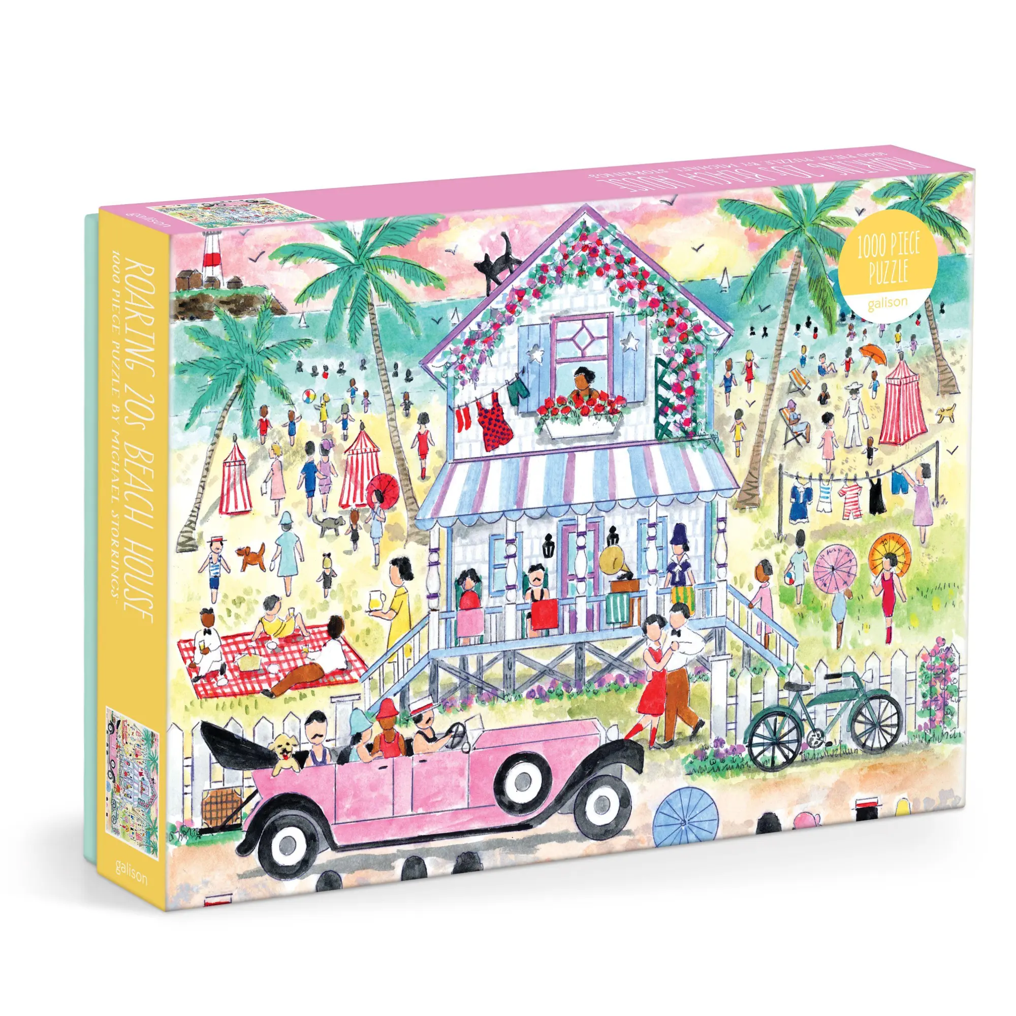 Cover: 9780735387980 | Michael Storrings Roaring 20s Beach House 1000 Piece Puzzle | Spiel