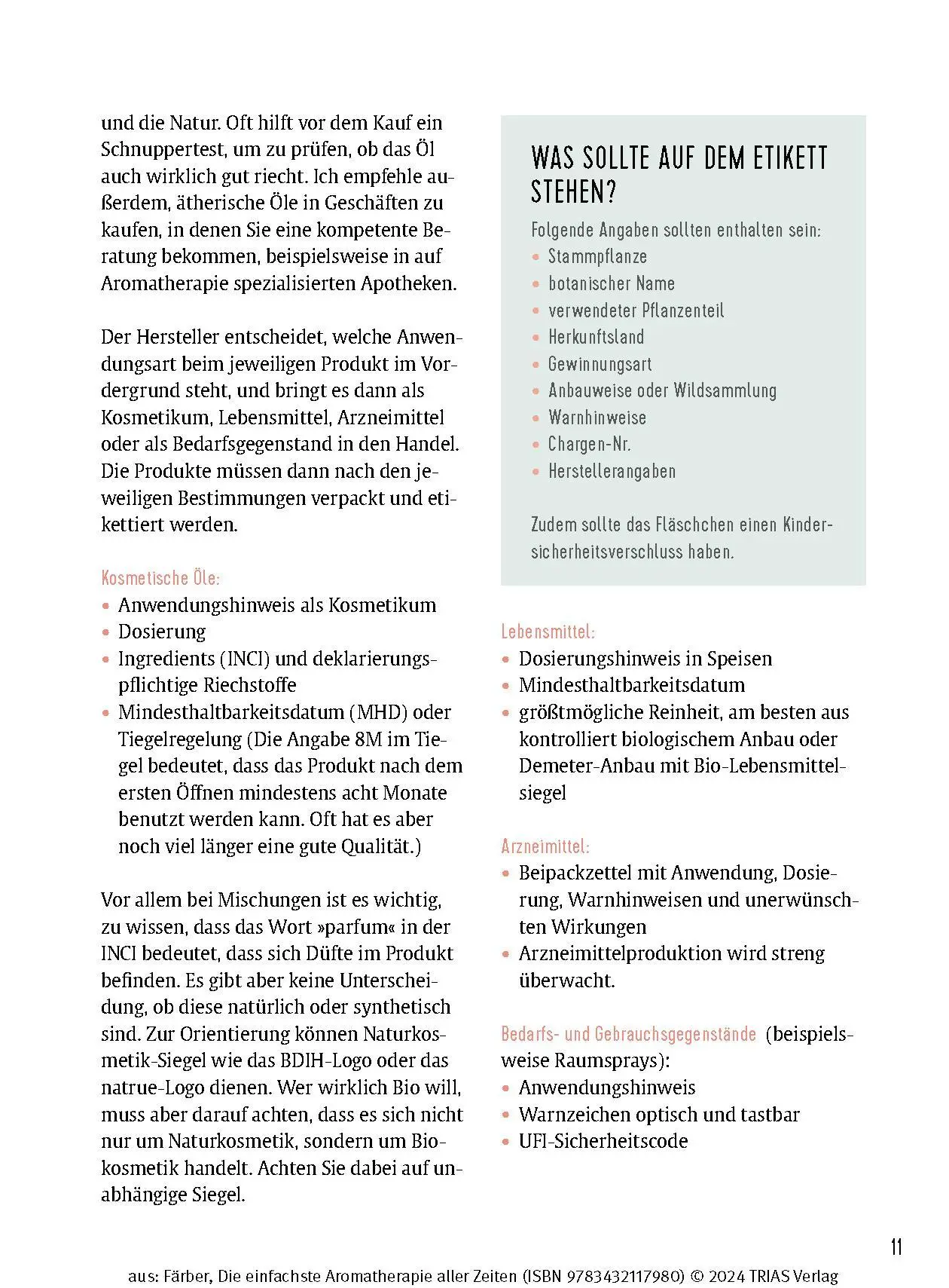 Bild: 9783432117980 | Die einfachste Aromatherapie aller Zeiten | Susanna Färber | Buch