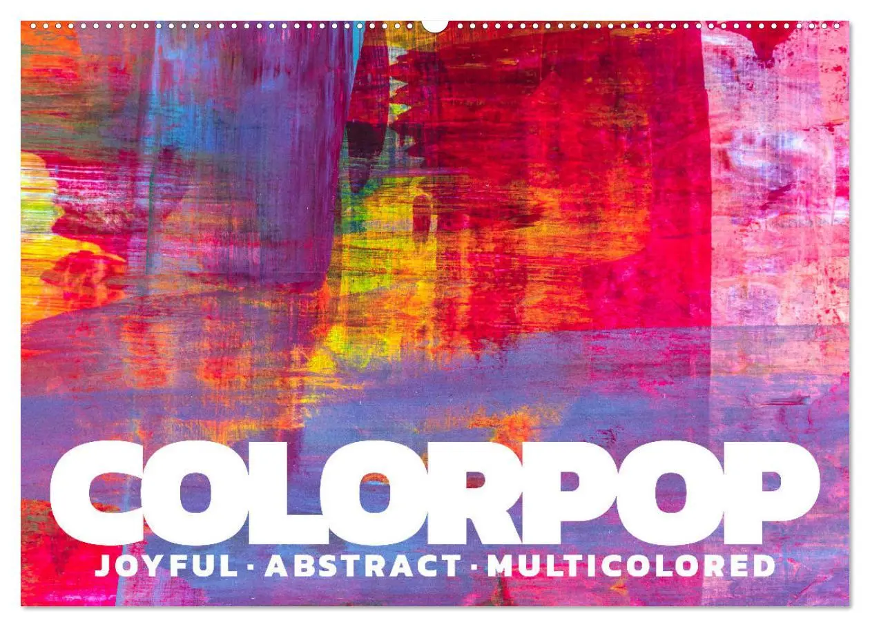 Cover: 9783457727980 | Colorpop - Joyful, abstract. multicolored (Wandkalender 2026 DIN A2...