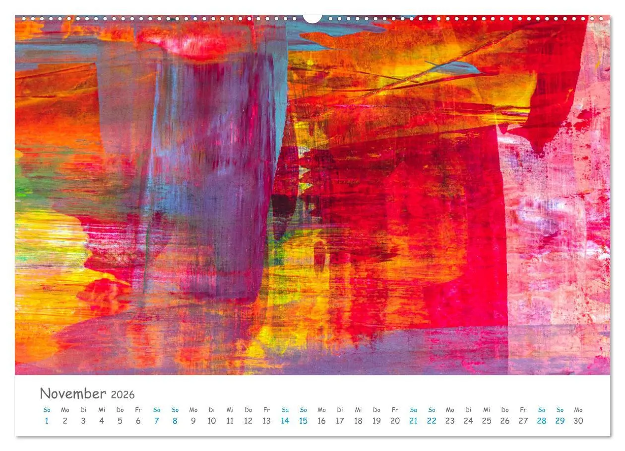 Bild: 9783457727980 | Colorpop - Joyful, abstract. multicolored (Wandkalender 2026 DIN A2...
