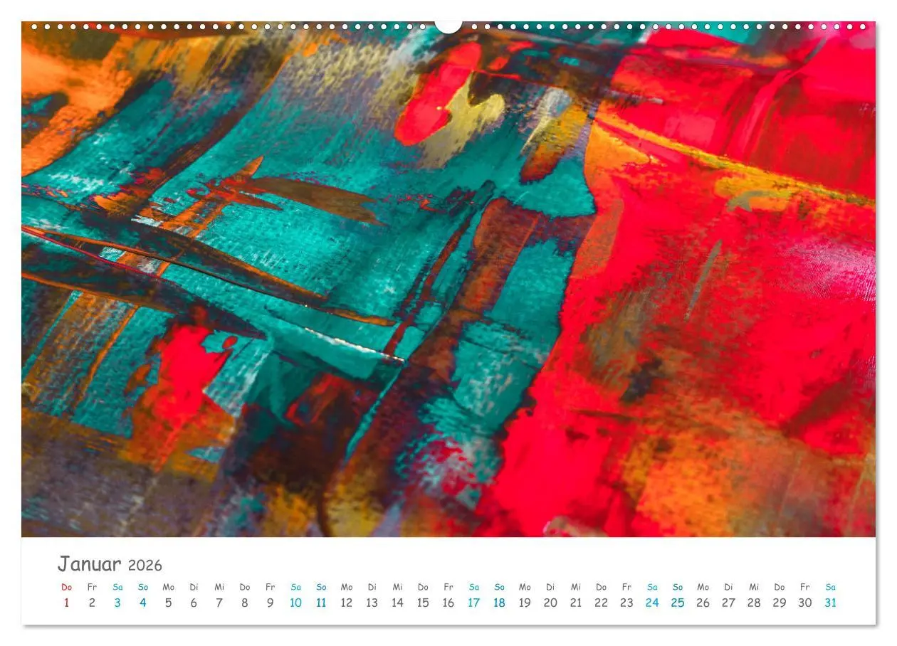 Bild: 9783457727980 | Colorpop - Joyful, abstract. multicolored (Wandkalender 2026 DIN A2...