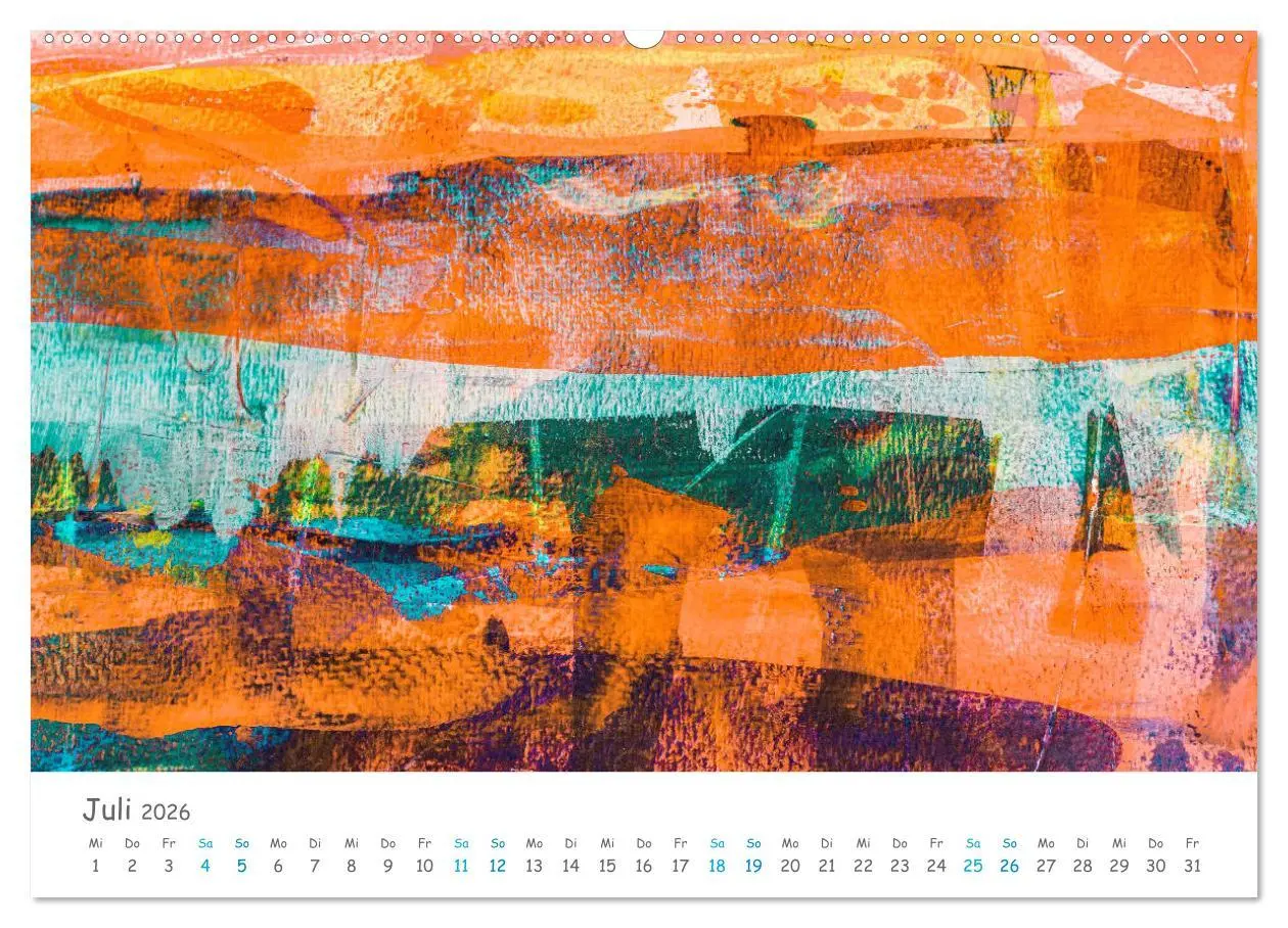 Bild: 9783457727980 | Colorpop - Joyful, abstract. multicolored (Wandkalender 2026 DIN A2...