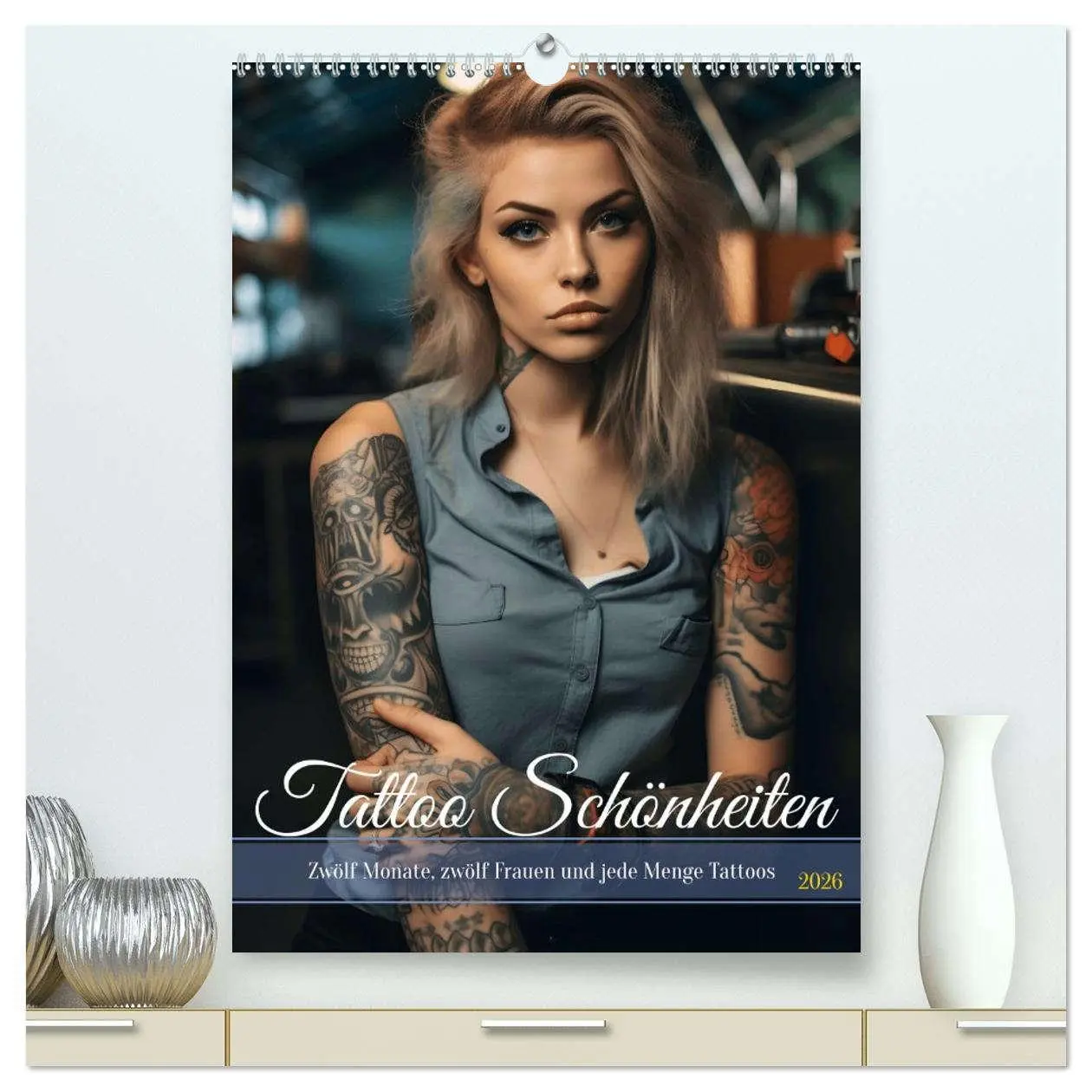 Cover: 9783516297980 | Tattoo Schönheiten - zwölf Monate, zwölf Frauen und jede Menge...