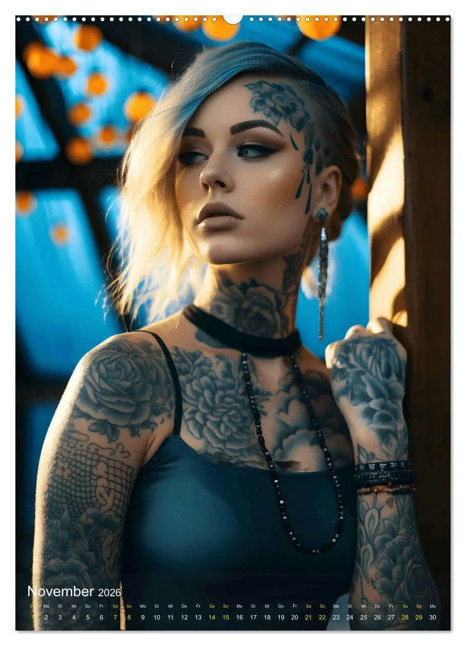 Bild: 9783516297980 | Tattoo Schönheiten - zwölf Monate, zwölf Frauen und jede Menge...