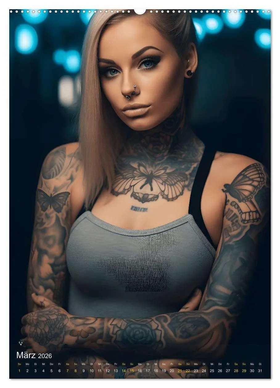 Bild: 9783516297980 | Tattoo Schönheiten - zwölf Monate, zwölf Frauen und jede Menge...