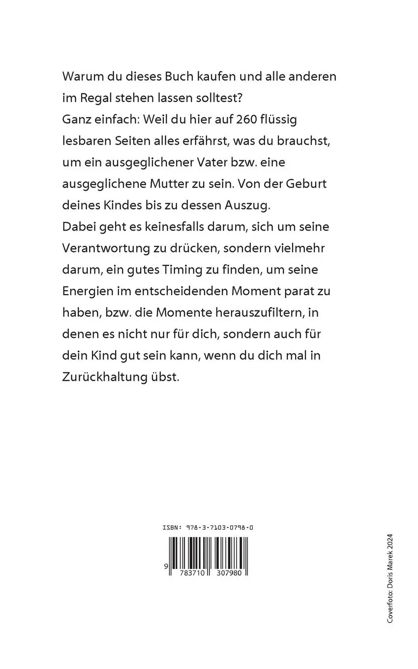 Rückseite: 9783710307980 | Mit Mut zur Gelassenheit | Einfach großziehen statt klein halten