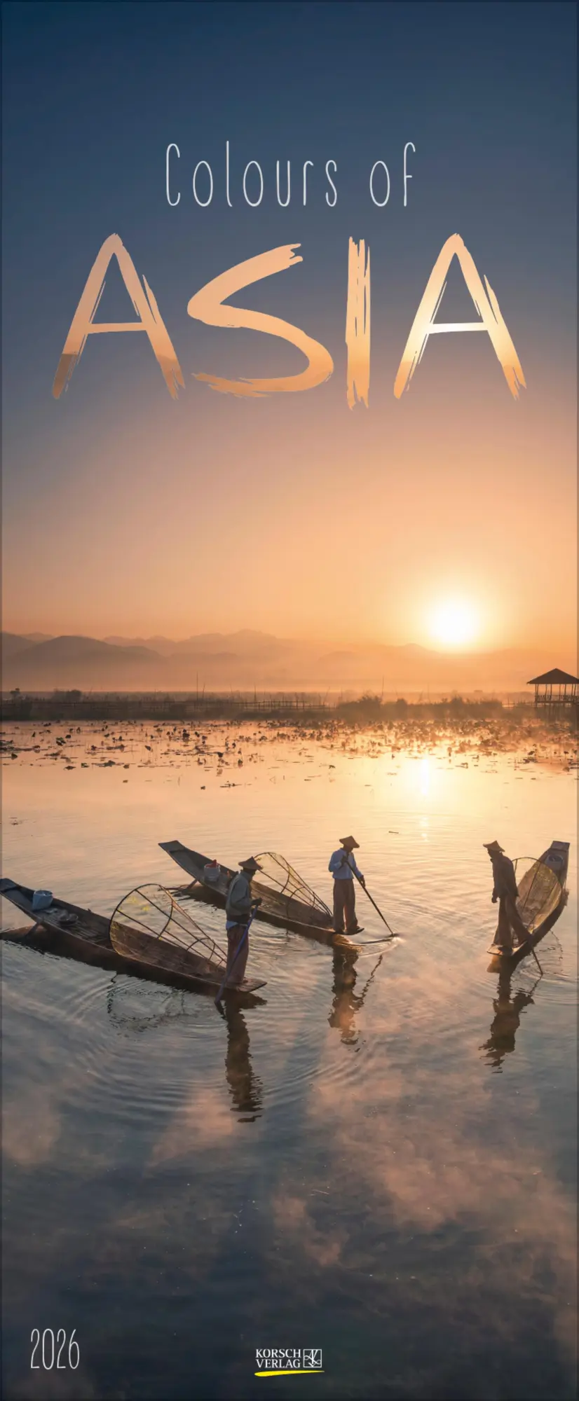 Cover: 9783731887980 | Colours of Asia 2026 | Verlag Korsch | Kalender | 14 S. | Deutsch