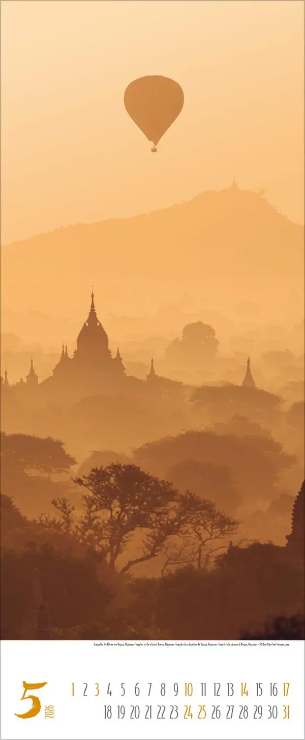 Bild: 9783731887980 | Colours of Asia 2026 | Verlag Korsch | Kalender | 14 S. | Deutsch