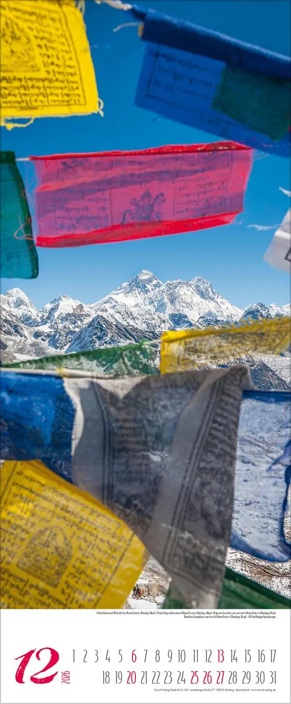 Bild: 9783731887980 | Colours of Asia 2026 | Verlag Korsch | Kalender | 14 S. | Deutsch