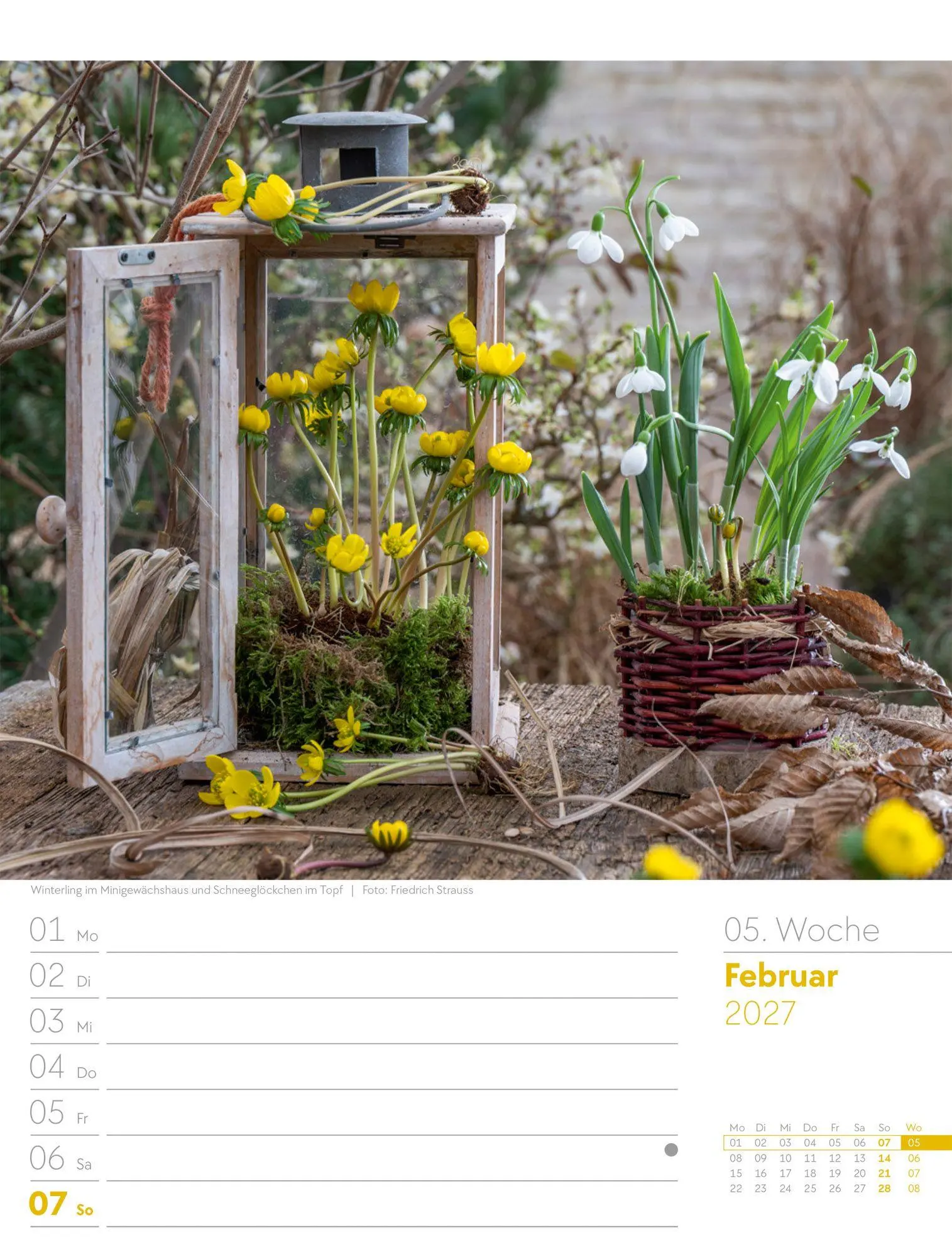 Bild: 9783838427980 | Gartenglück Wochenplaner Kalender 2027 | Ackermann Kunstverlag GmbH