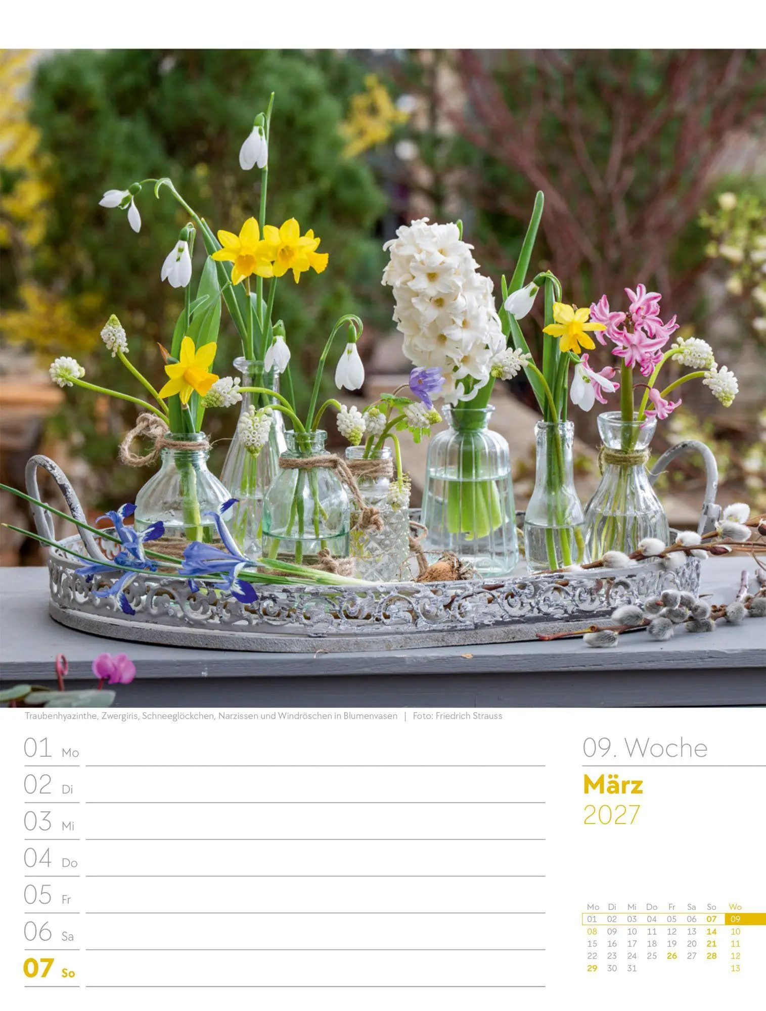 Bild: 9783838427980 | Gartenglück Wochenplaner Kalender 2027 | Ackermann Kunstverlag GmbH