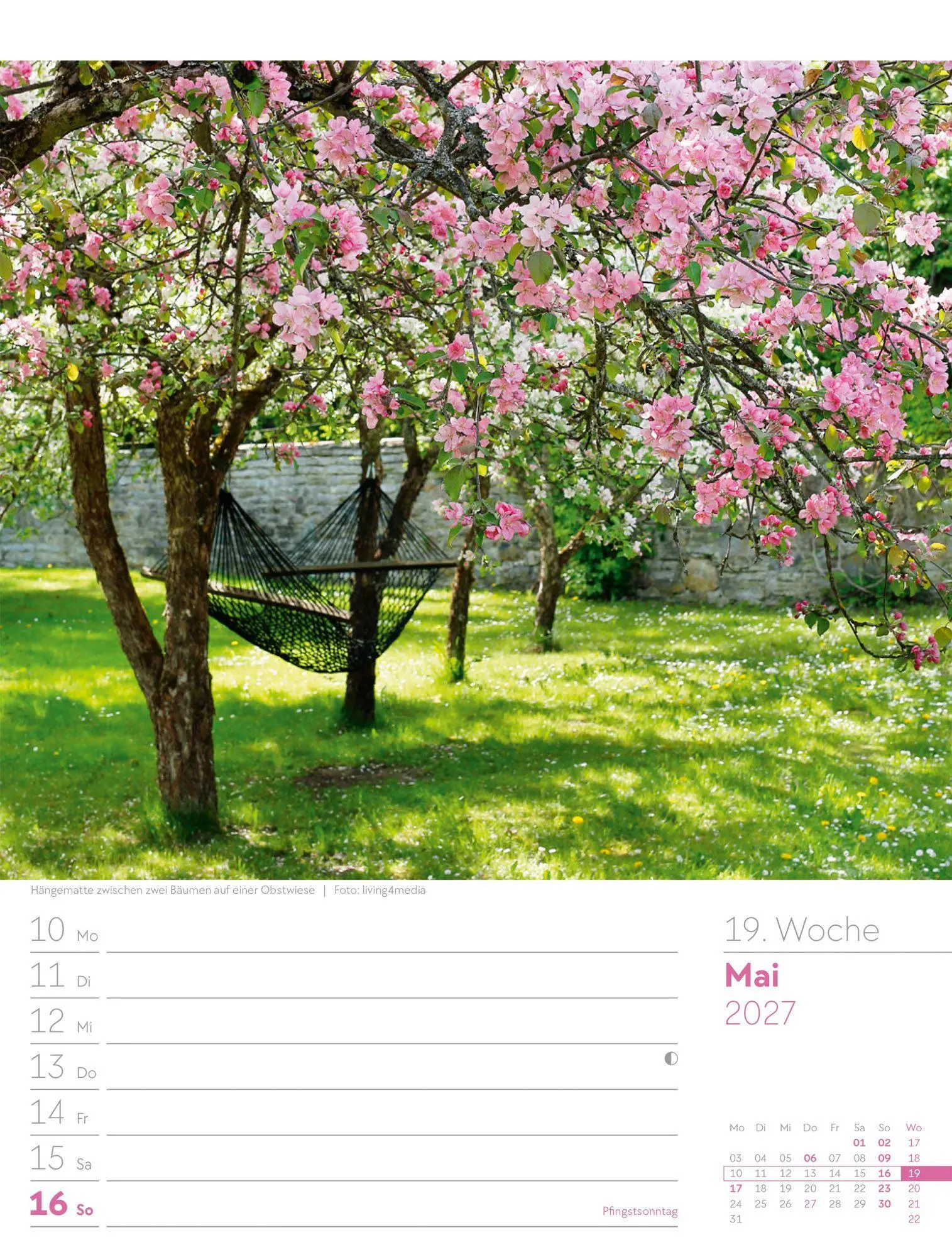 Bild: 9783838427980 | Gartenglück Wochenplaner Kalender 2027 | Ackermann Kunstverlag GmbH