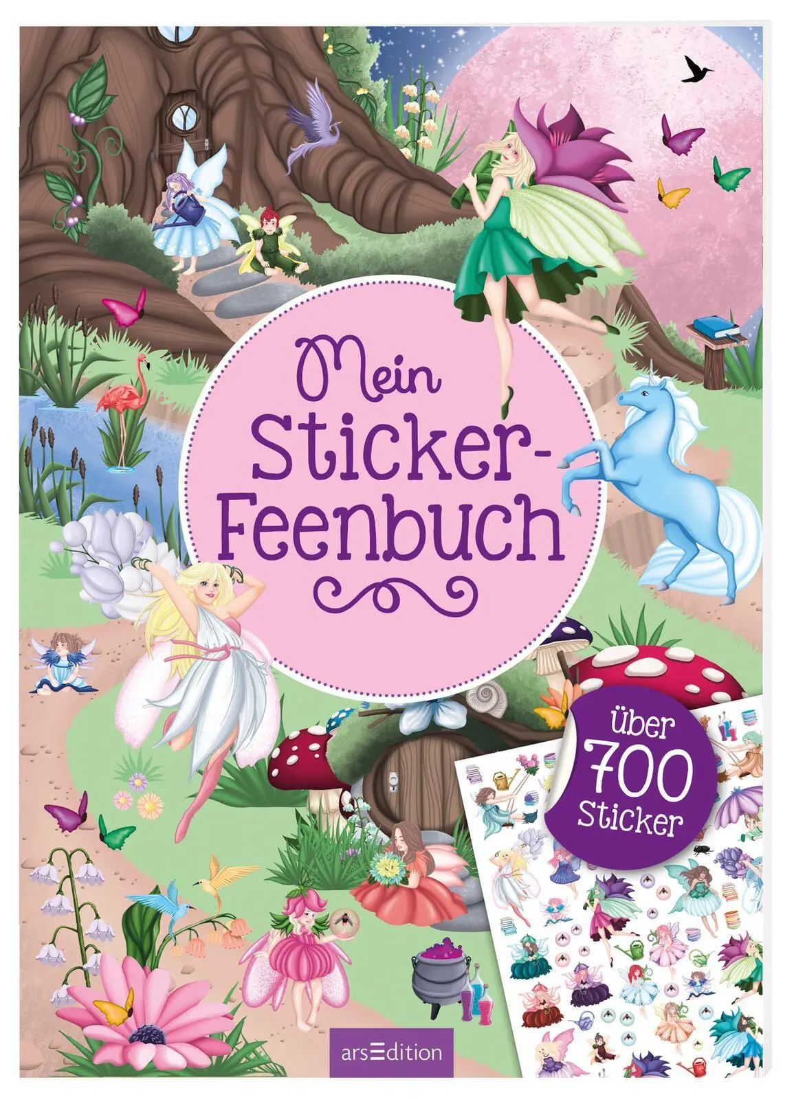 Cover: 9783845807980 | Mein Sticker-Feenbuch | Laura Sommer | Taschenbuch | Mein Stickerbuch
