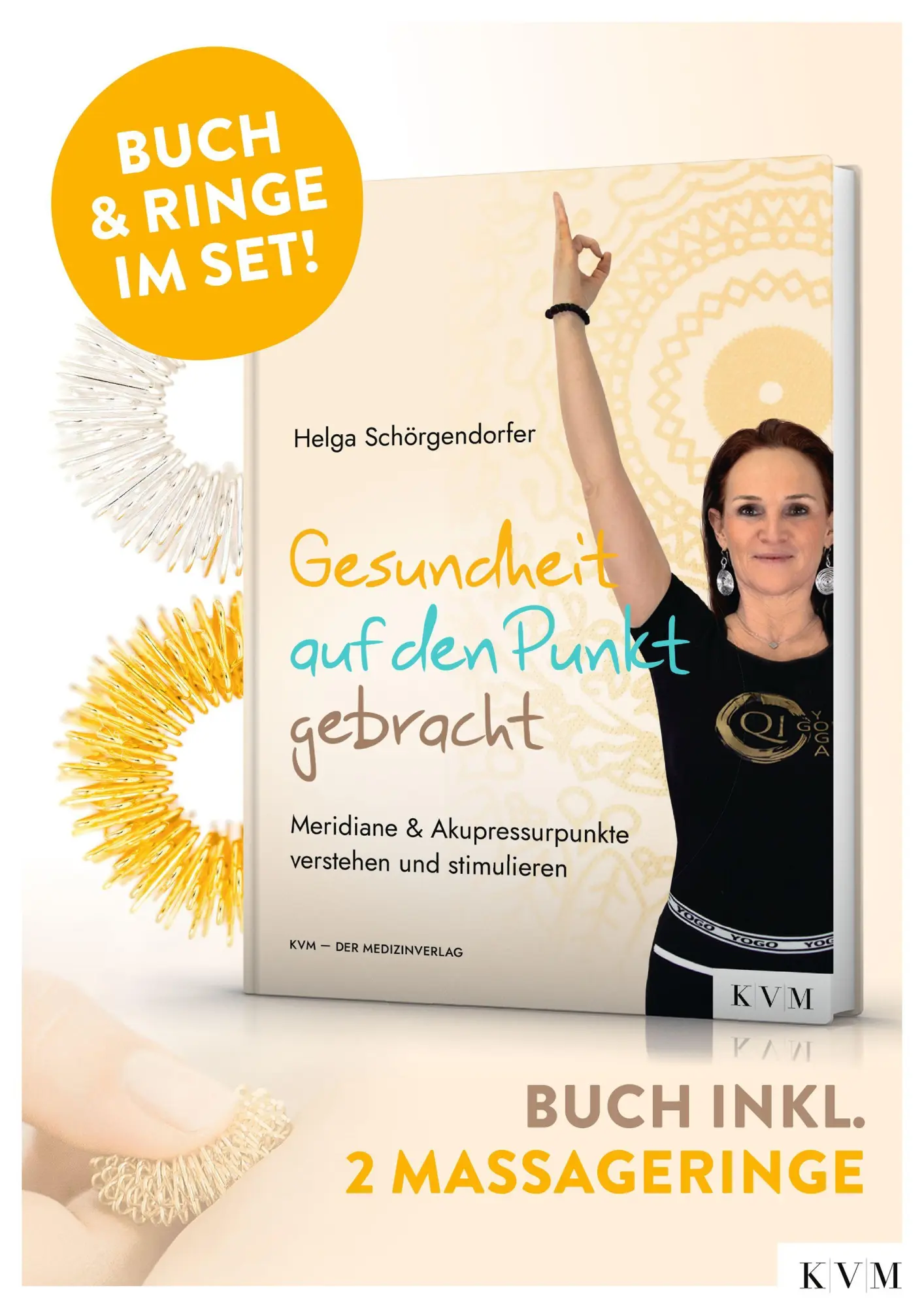 Cover: 9783868677980 | Gesundheit auf den Punkt gebracht | Buch inkl. 2 Massageringe | Buch