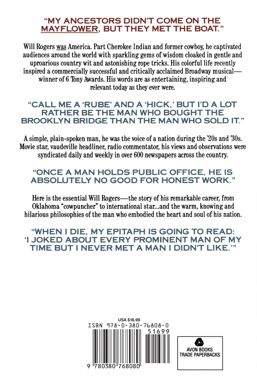 Rückseite: 9780380768080 | Never Met Man Didn't Lik | W. Rogers (u. a.) | Taschenbuch | Englisch