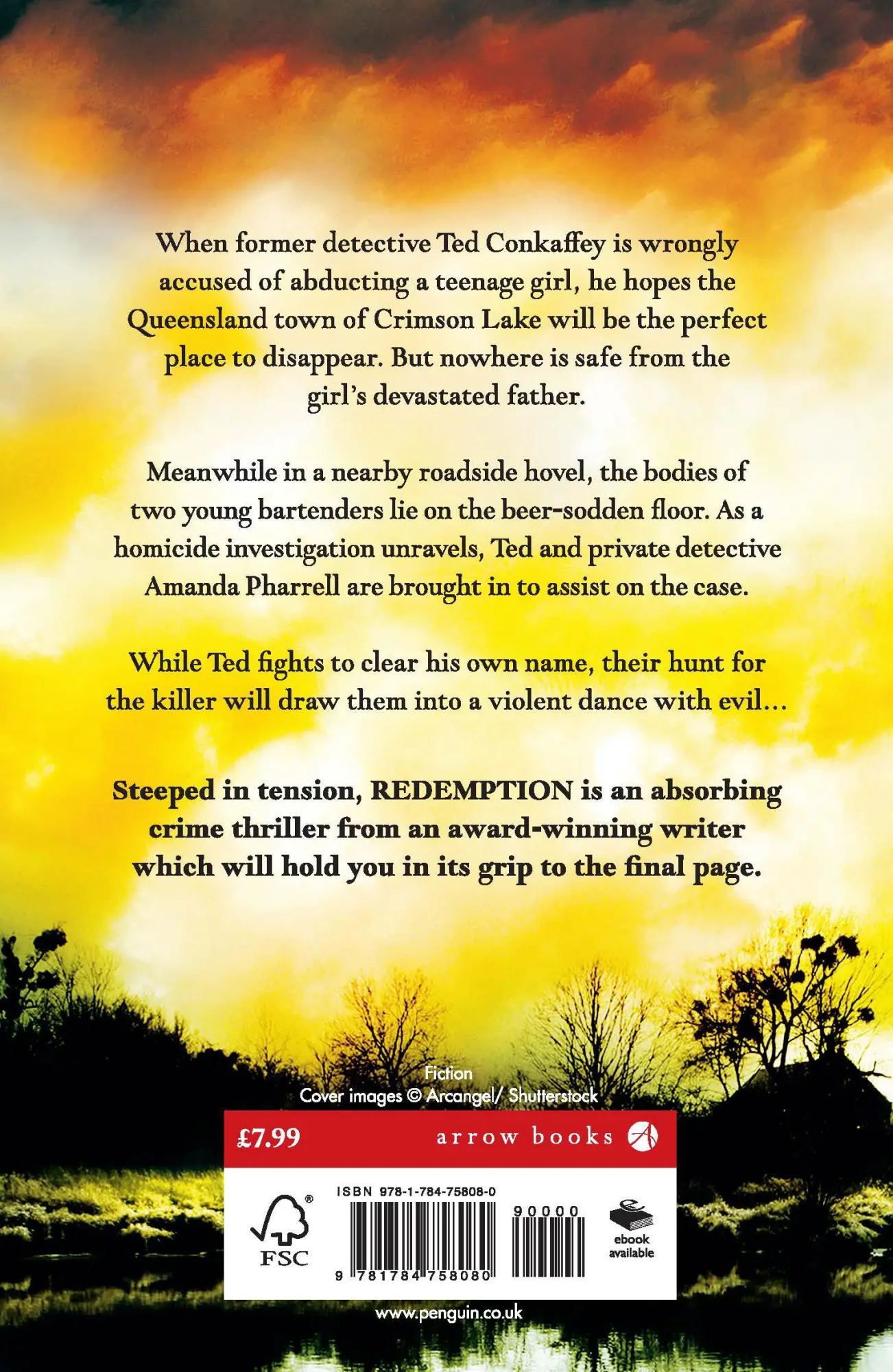 Rückseite: 9781784758080 | Redemption | Candice Fox | Taschenbuch | Crimson Lake | 422 S. | 2018