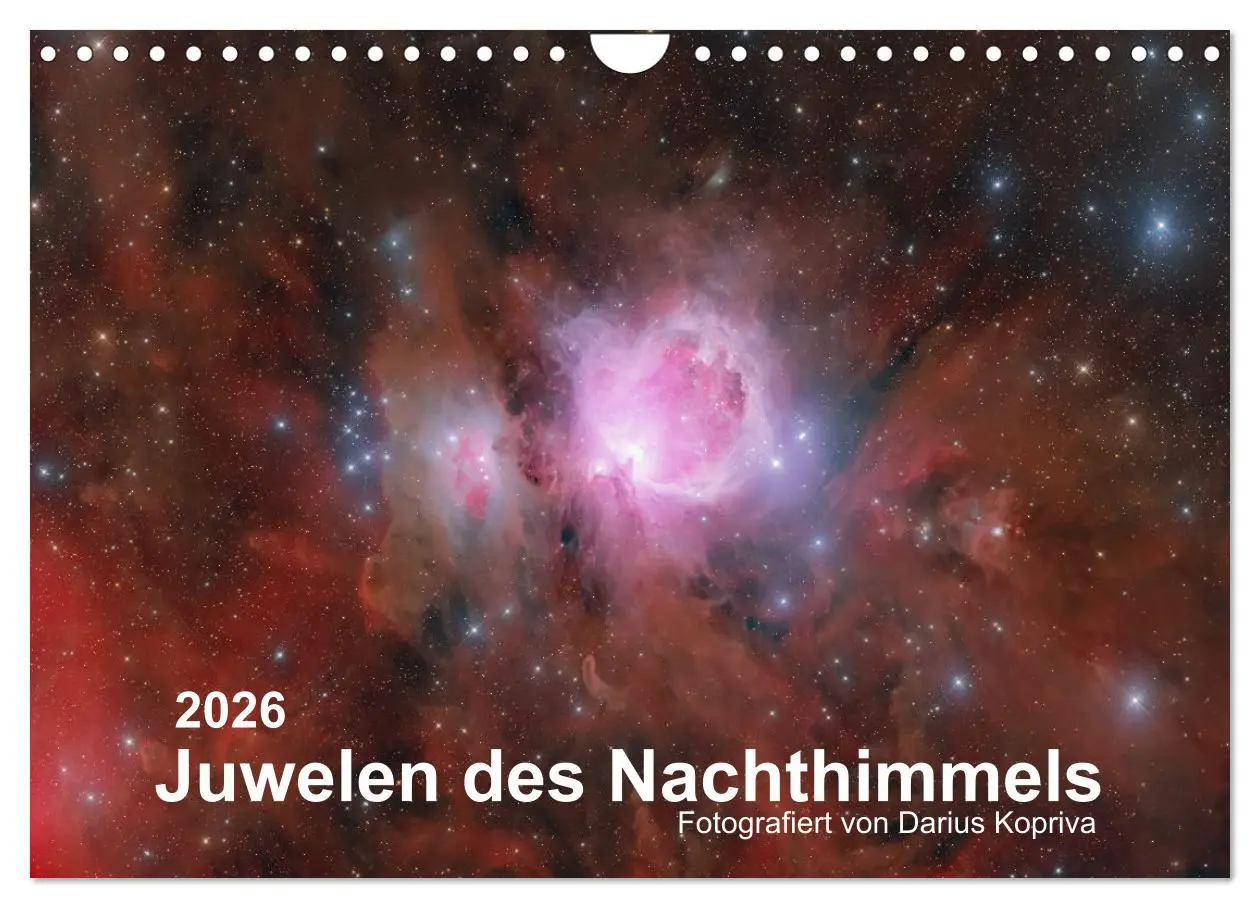 Cover: 9783457308080 | Juwelen des Nachthimmels (Wandkalender 2026 DIN A4 quer), CALVENDO...