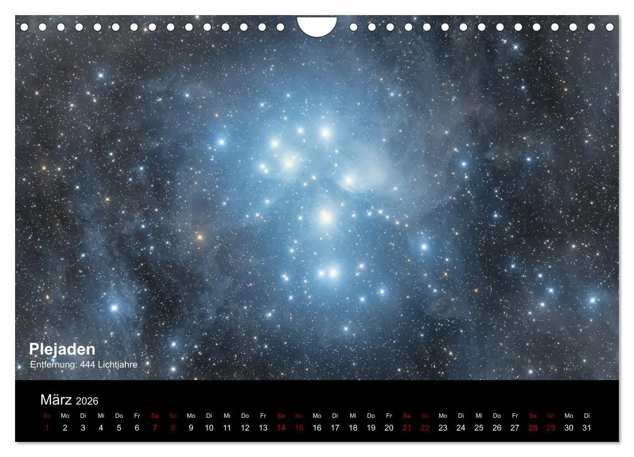 Bild: 9783457308080 | Juwelen des Nachthimmels (Wandkalender 2026 DIN A4 quer), CALVENDO...