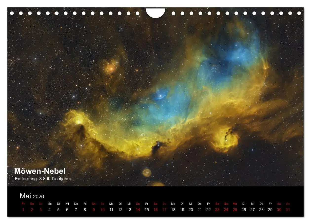 Bild: 9783457308080 | Juwelen des Nachthimmels (Wandkalender 2026 DIN A4 quer), CALVENDO...
