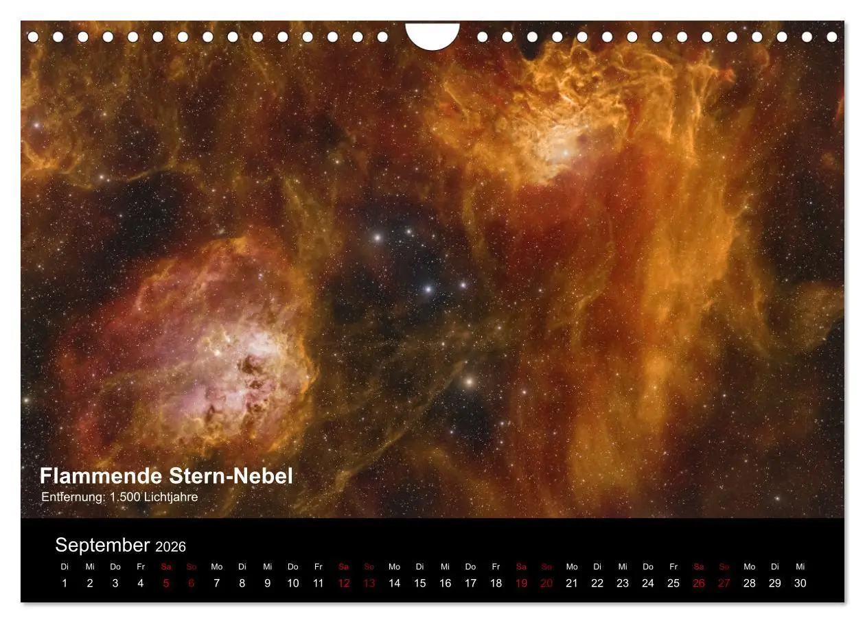 Bild: 9783457308080 | Juwelen des Nachthimmels (Wandkalender 2026 DIN A4 quer), CALVENDO...