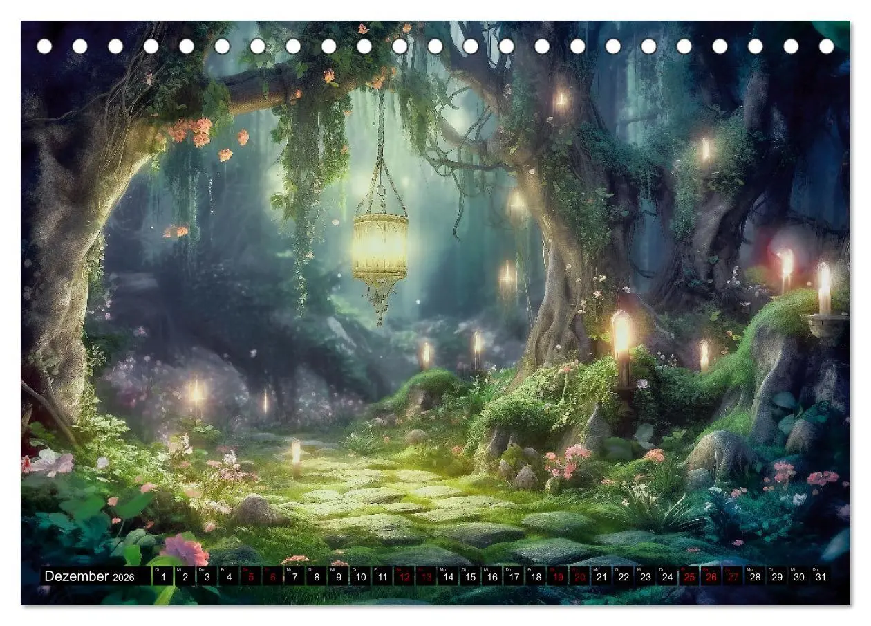 Bild: 9783457478080 | Im Reich der Elben (Tischkalender 2026 DIN A5 quer), CALVENDO...