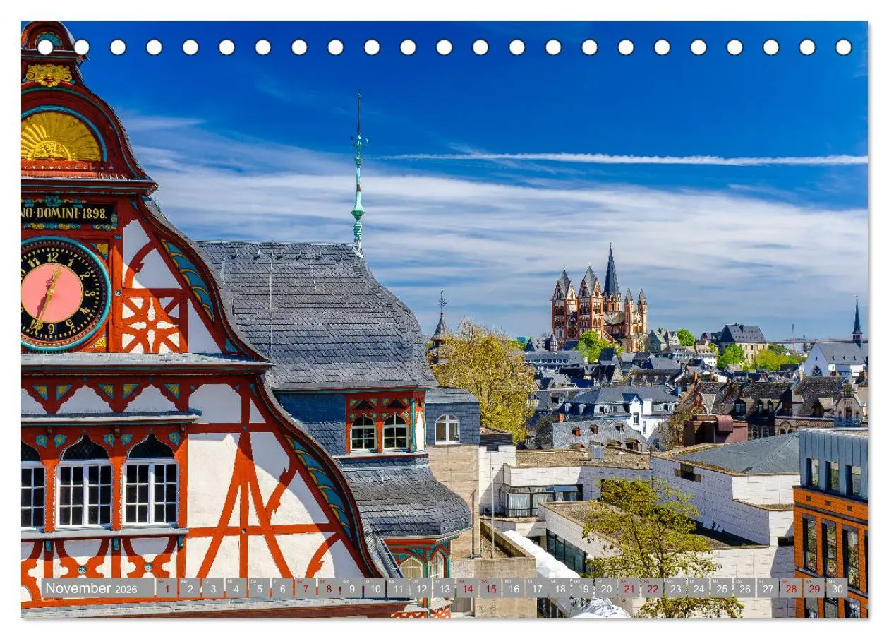 Bild: 9783457548080 | Ein Blick auf Limburg an der Lahn (Tischkalender 2026 DIN A5 quer),...