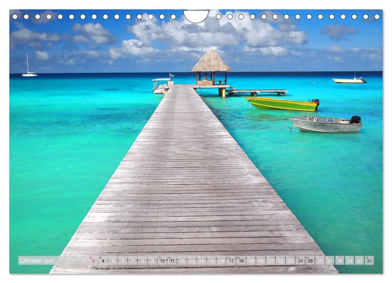 Bild: 9783457788080 | Bora Bora - Strände und Landschaften (Wandkalender 2026 DIN A4...