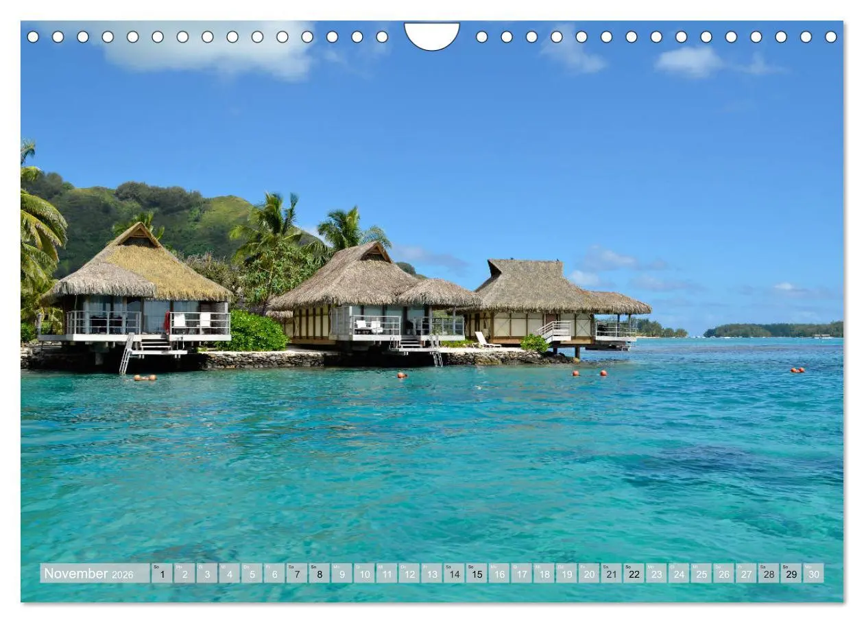 Bild: 9783457788080 | Bora Bora - Strände und Landschaften (Wandkalender 2026 DIN A4...